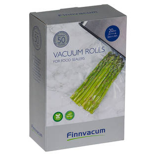 Vakuumirulla 20x600cm Uritettu 2kpl - Vakuumirullat - 7340066102007 - 1